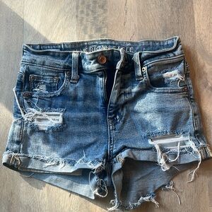 American eagle jean shorts